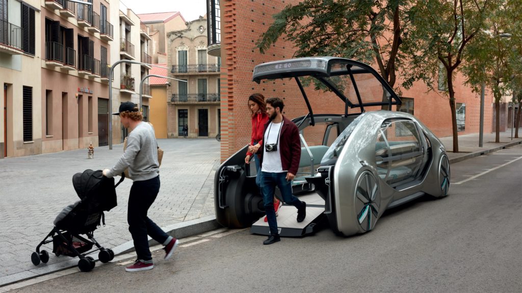 Renault’s Future Mobility concept, the E-Z Go
