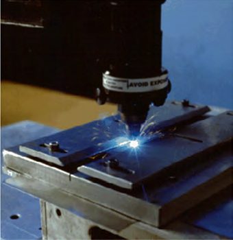 Figure 1: Laser welding.