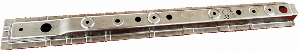 Figure 1: Rear crossmember made from CR-340-590-LD low density steel.